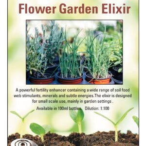 Biodynamic Food, Flower Garden Elixir - a powerful vitaliser for your pots and patch